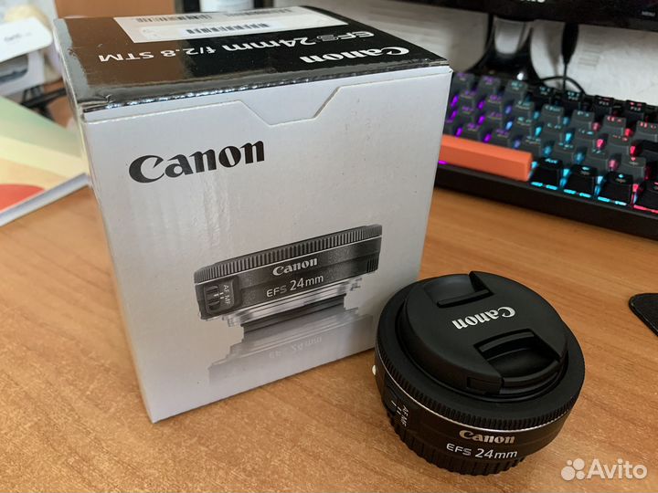 Объектив canon ef s 24mm f 2.8 stm