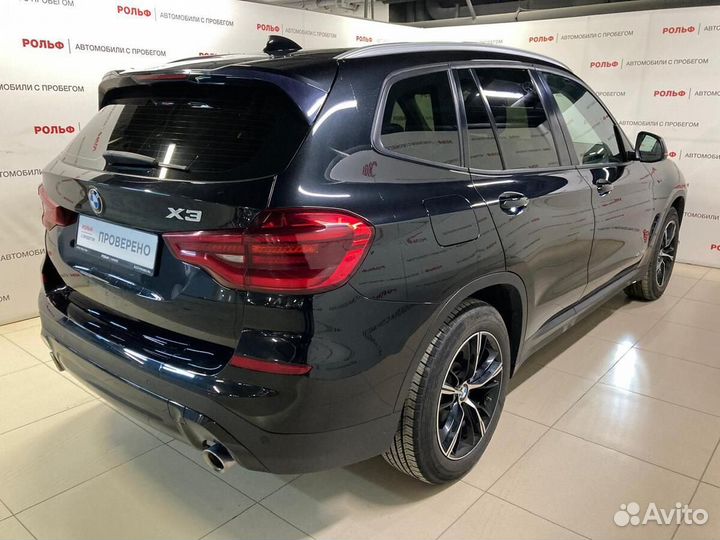 BMW X3 2.0 AT, 2017, 86 305 км