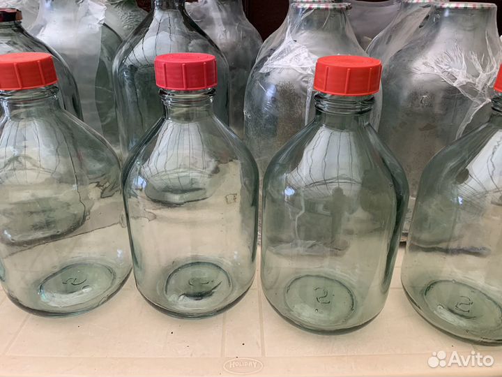 Бутыли 5 литров новые