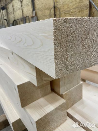 Брус клееный из сосны от производителя