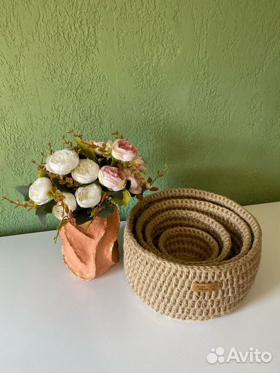 Набор интерьерных корзин