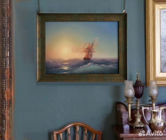 Картина Айвазовского закат