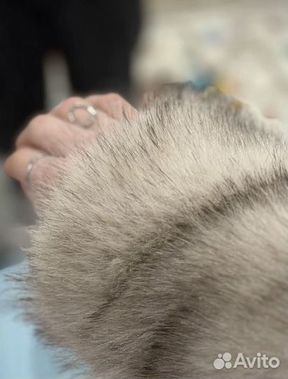 Шуба из эко меха короткая