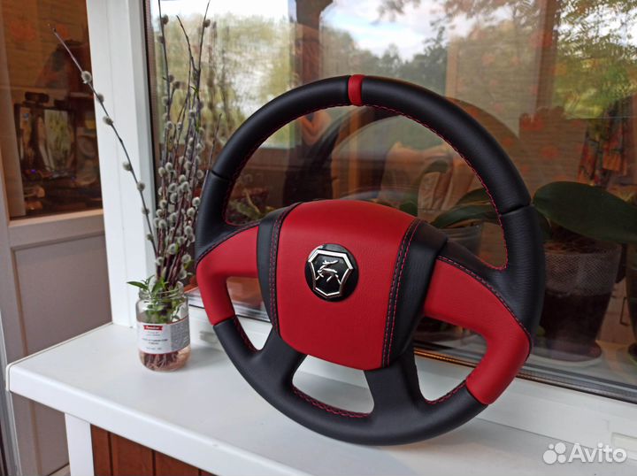 Руль на газель Бизнес, Некст. Кожа каучук