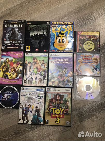 Dvd диски игры