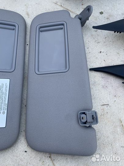 Козырьки солнцезащитные Hyundai Solaris 1