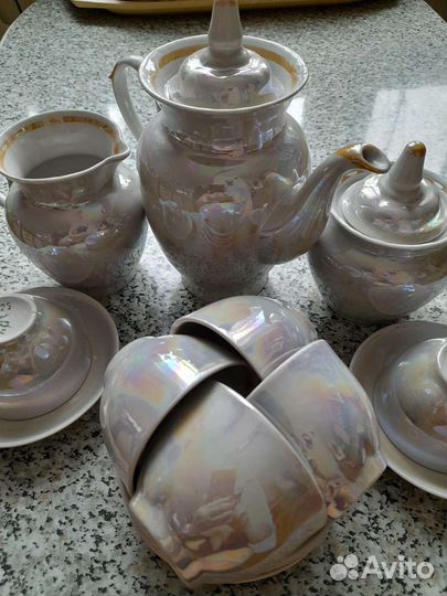 Чайно кофейный сервиз фарфор