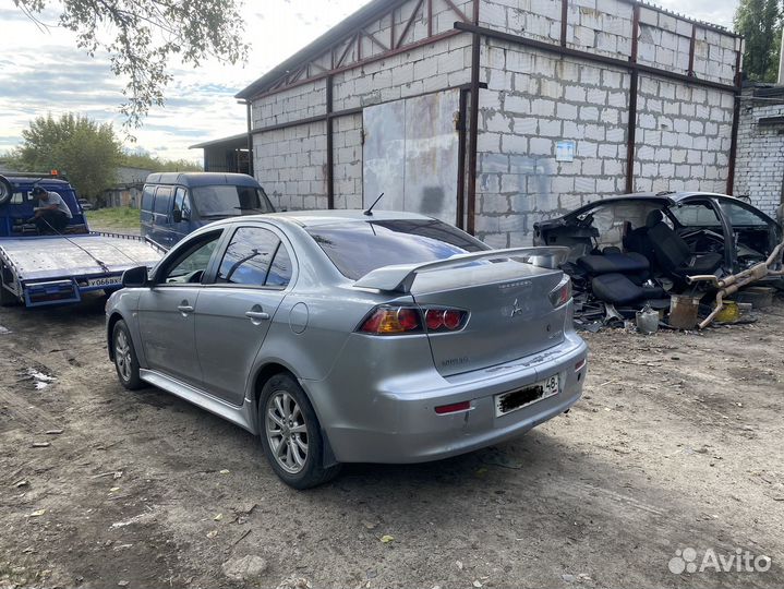 Разбор mitsubishi lancer 10 (2012) рестайлинг