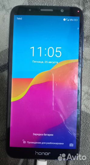 Телефон honor 7a