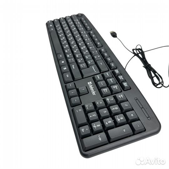 Проводная клавиатура Next HB-440 RU,черный,полнора