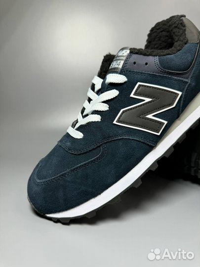 Кроссовки мужские великаны new balance 574 зимние