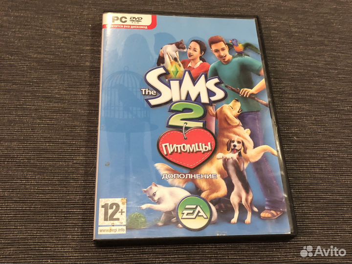 Компьютерная игра The Sims 2 дополнение Питомцы