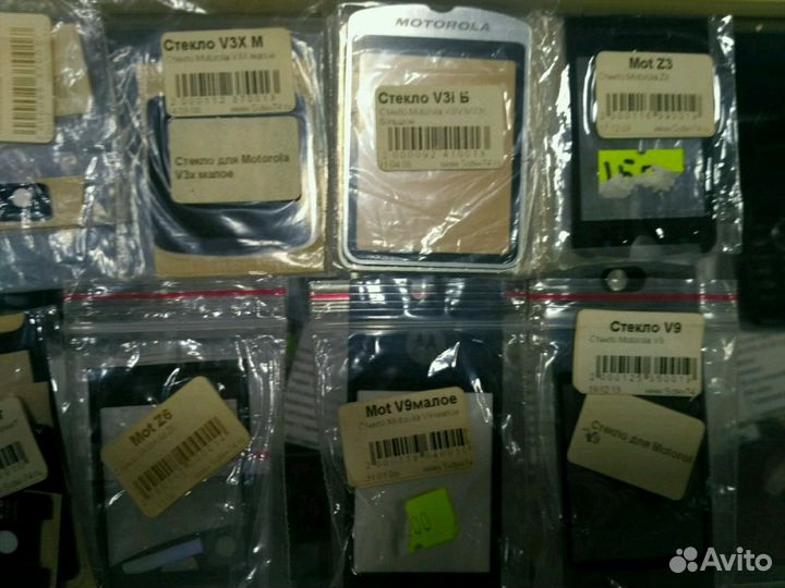 Стекла для кнопочных телефонов Nokia, Motorola
