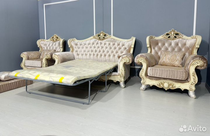 Мягкая тройка « Фараон» / Мягкая Мебель / Диван 3