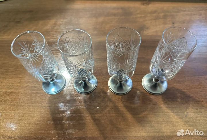 Хрустальные рюмки СССР