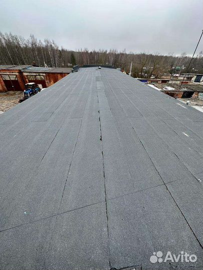 Ремонт мягкой рулонной кровли