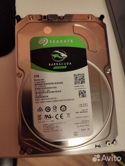 Жесткий диск Seagate Barracuda st3000dm007