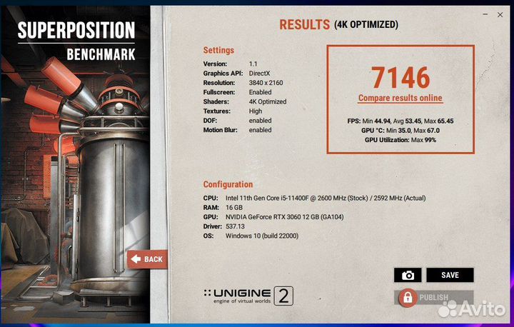 Игровой компьютер i5 RTX3060