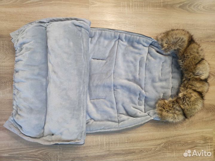 Зимний вкладыш в коляску или санки