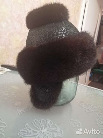 Шапка женская норка р. 57