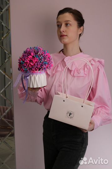 Цветы. Композиция из гипсофилы