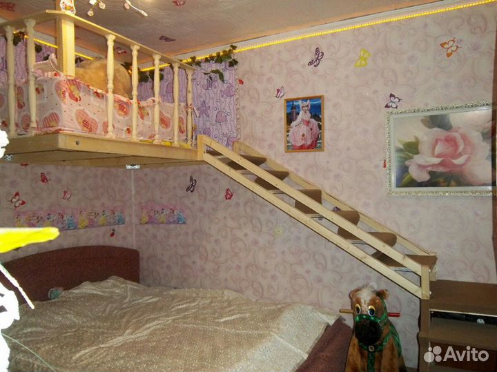 Кровать чердак