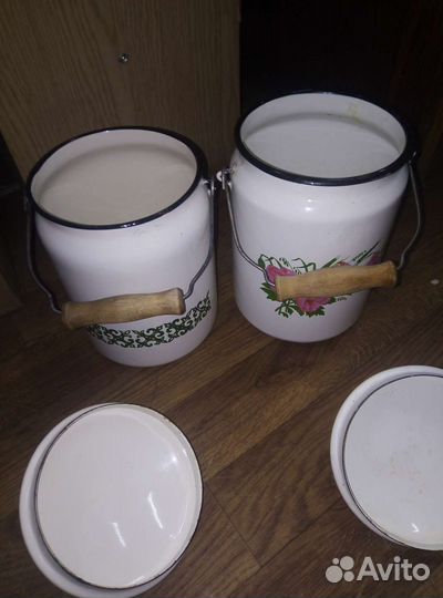 Соковарка+бидон+кастрюли СССР