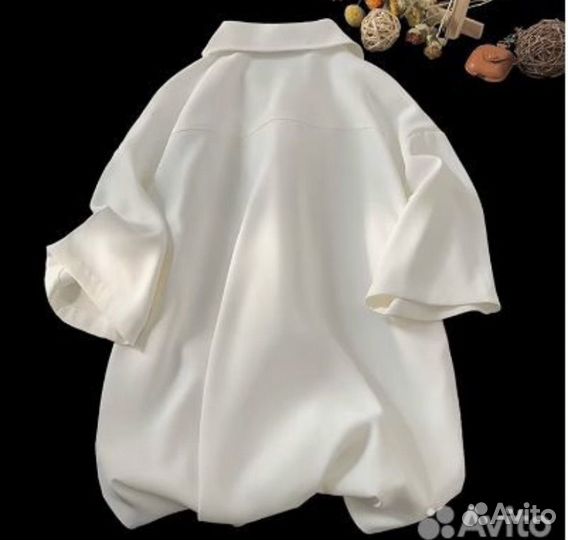 Оверсайз рубашка в японском стиле