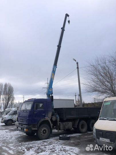 Кран манипулятор камаз грузоперевозки кму