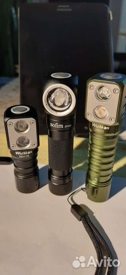 Налобный фонарь Wurkkos HD15, Sofirn C8F и другие