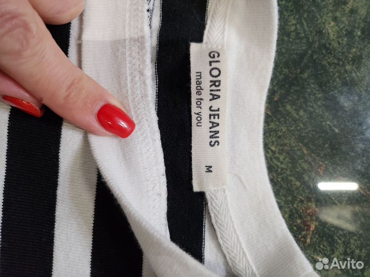 Gloria jeans блуза/футболка плотная