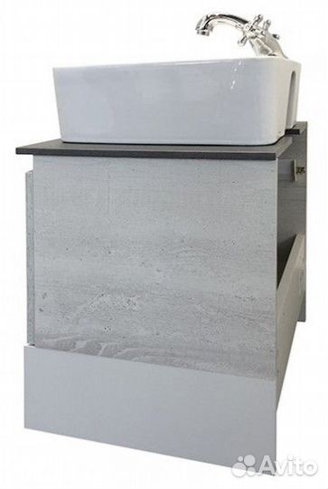 Мебель для ванной Comforty Прага 60 PZ-6068 дуб белый