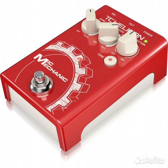 Напольная вокальная педаль эффектов TC helicon MIC