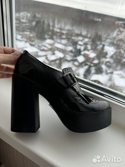 Ботильоны кожа