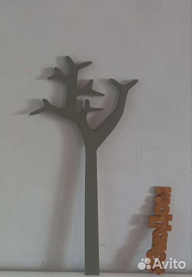 Вешалка напольная дерево