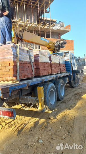 Аренда и услуги манипулятора, стрела 5 т, 16 м, борт 12 т, 6 м