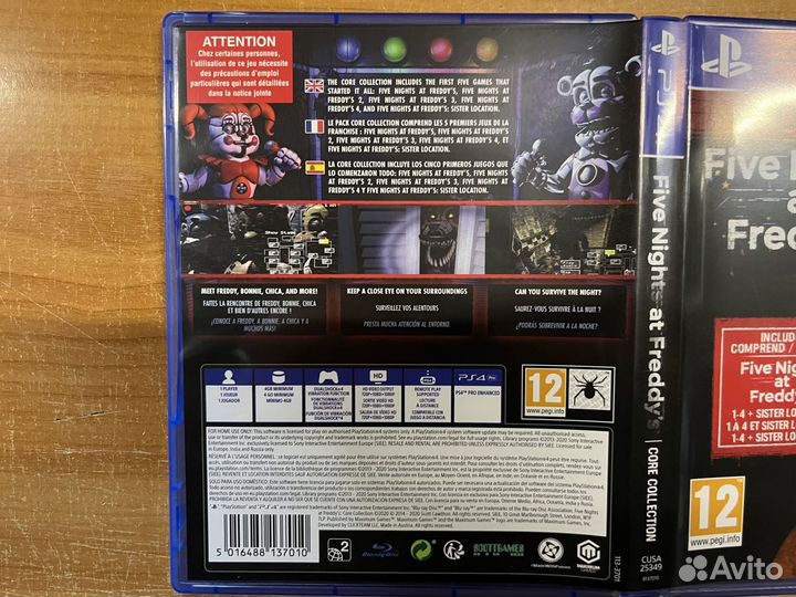 PS4 Five Nights AT Freddy's Core Collection