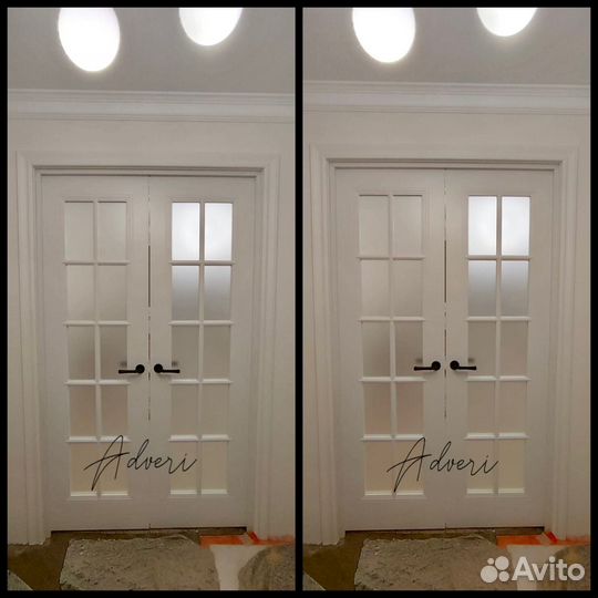 Двери межкомнатные со стеклом