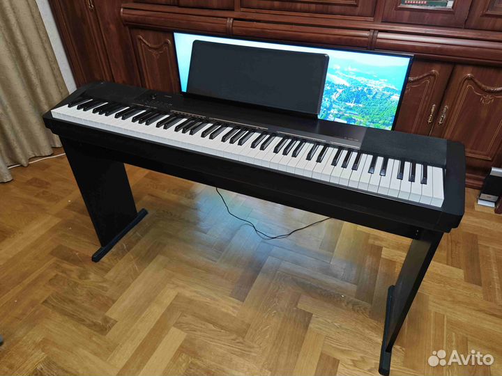 Цифровое пианино Casio CDP-130BK с подставкой