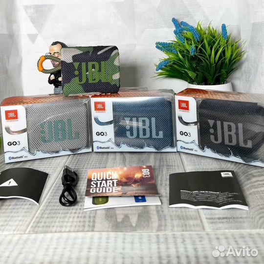 Колонка JBL GO 3 с гарантией