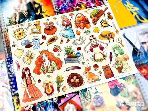 Стикеры, наклейки NKS Garden