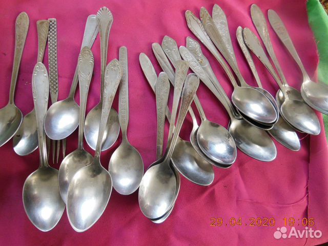 СССР ложки, вилки ножи