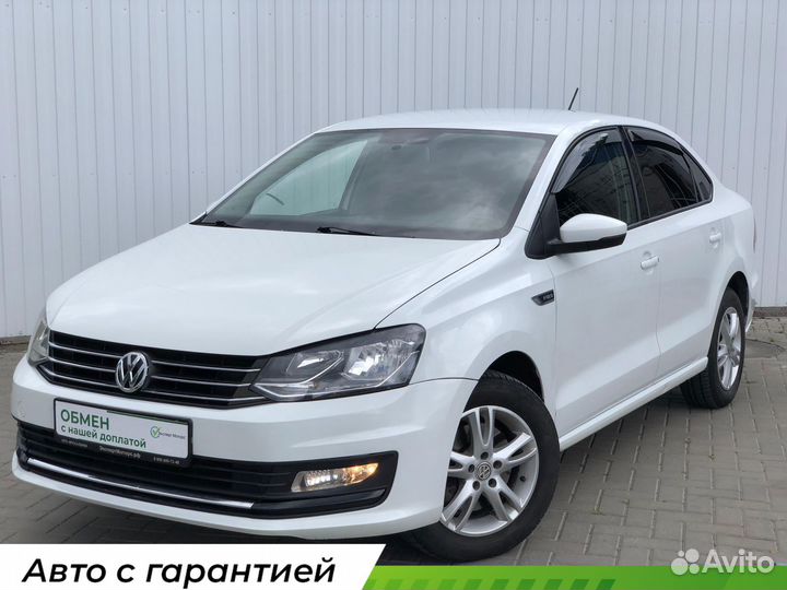 Volkswagen Polo 1.6 AT, 2019, 198 559 км