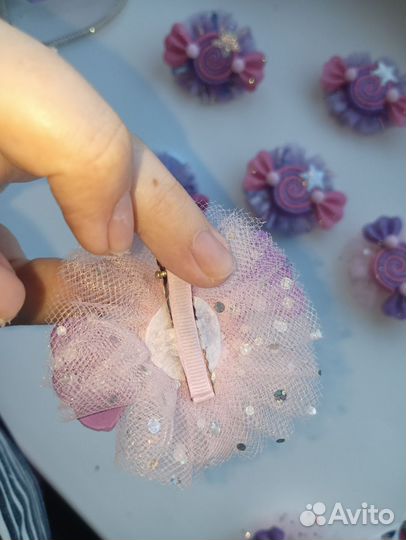 Конфетка резинки и заколки