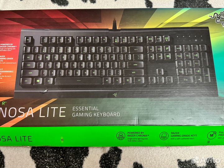 Игровая клавиатура razer cynista lite
