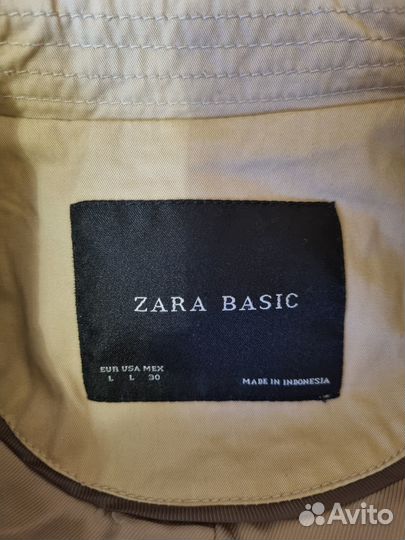 Тренч женский zara размер M