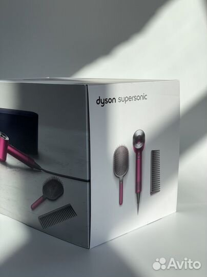 Фен Dyson HD07 Nickel/Fuchsia