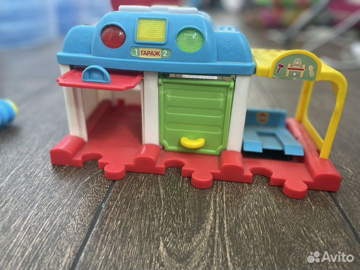 Гараж автомойка игрушка