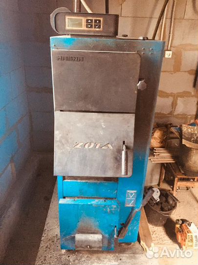 Твердотопливный котел б/у Zota полуавтомат