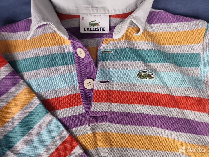 Поло lacoste на мальчика